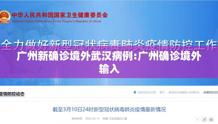 广州新确诊境外武汉病例:广州确诊境外输入