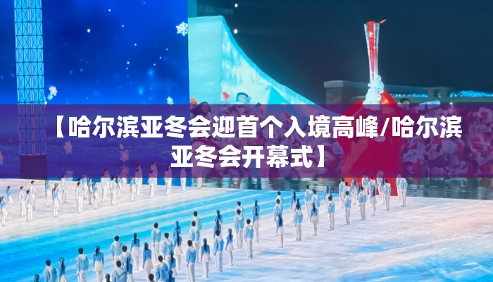 【哈尔滨亚冬会迎首个入境高峰/哈尔滨亚冬会开幕式】