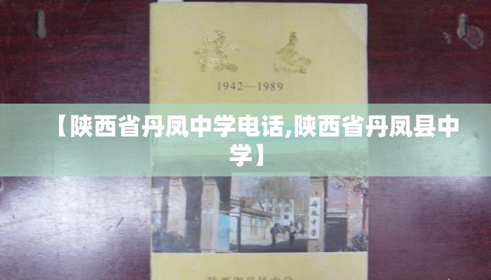 【陕西省丹凤中学电话,陕西省丹凤县中学】