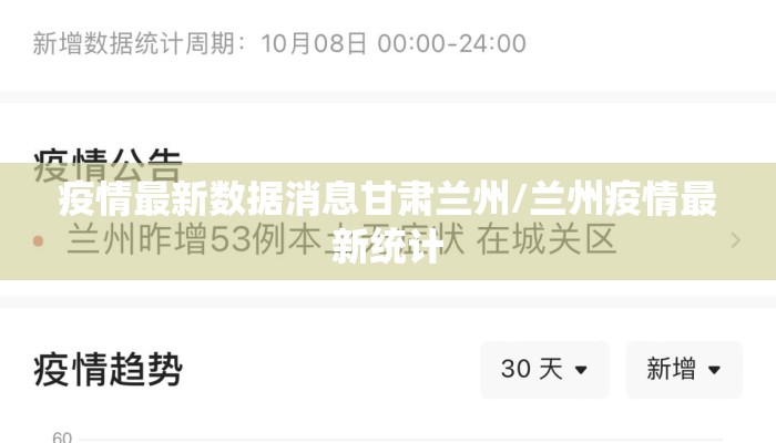 疫情最新数据消息甘肃兰州/兰州疫情最新统计
