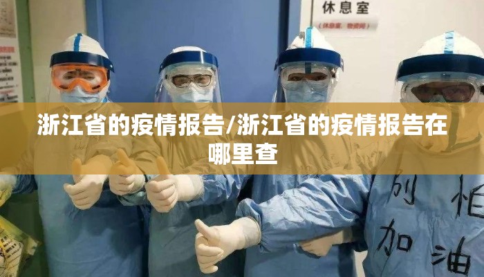 浙江省的疫情报告/浙江省的疫情报告在哪里查