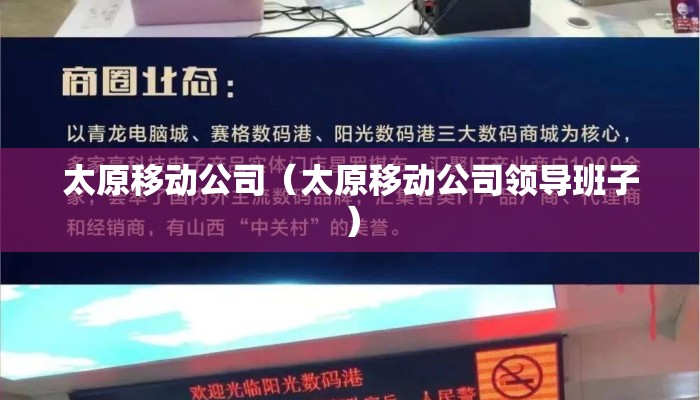 太原移动公司（太原移动公司领导班子）