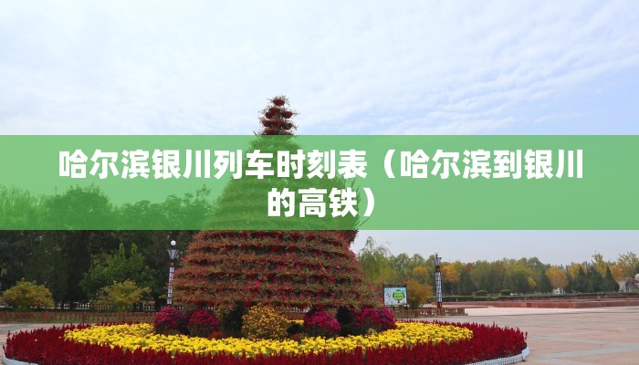 哈尔滨银川列车时刻表（哈尔滨到银川的高铁）