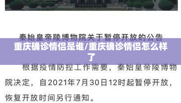 重庆确诊情侣是谁/重庆确诊情侣怎么样了