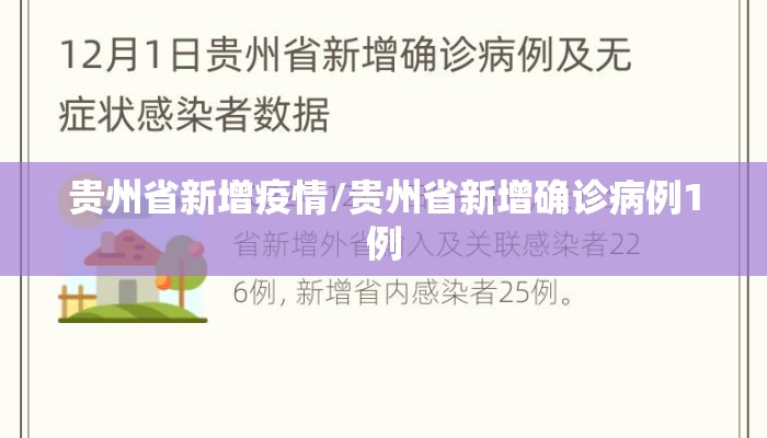 贵州省新增疫情/贵州省新增确诊病例1例