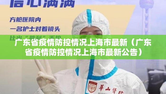广东省疫情防控情况上海市最新（广东省疫情防控情况上海市最新公告）