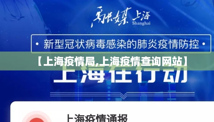 【上海疫情局,上海疫情查询网站】