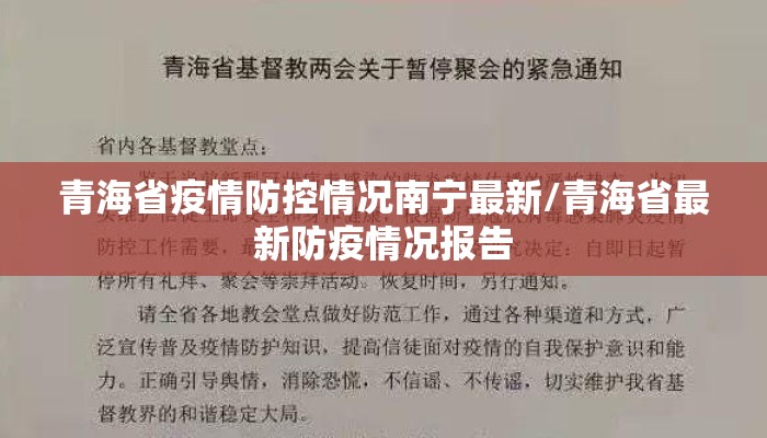 青海省疫情防控情况南宁最新/青海省最新防疫情况报告