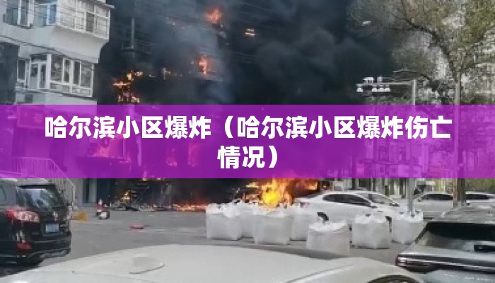 哈尔滨小区爆炸（哈尔滨小区爆炸伤亡情况）