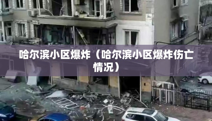 哈尔滨小区爆炸（哈尔滨小区爆炸伤亡情况）