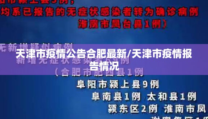 天津市疫情公告合肥最新/天津市疫情报告情况