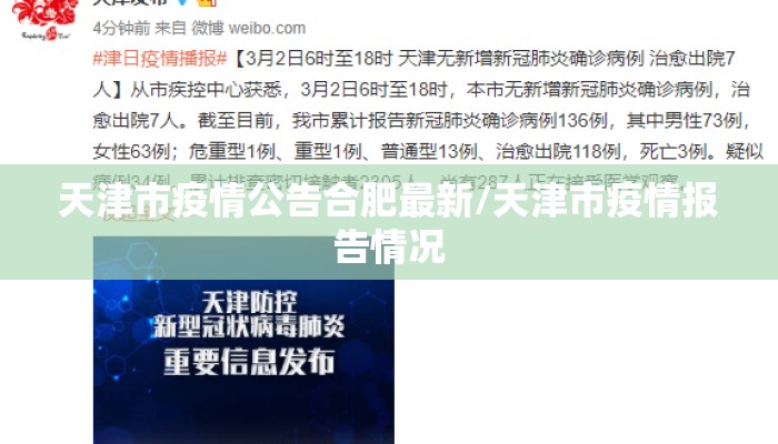 天津市疫情公告合肥最新/天津市疫情报告情况