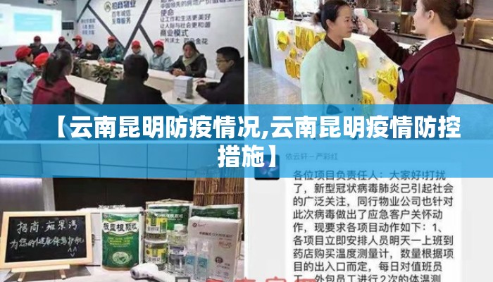 【云南昆明防疫情况,云南昆明疫情防控措施】