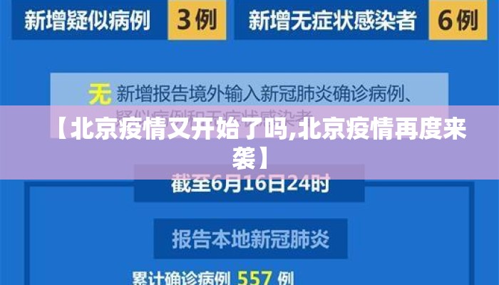 【北京疫情又开始了吗,北京疫情再度来袭】