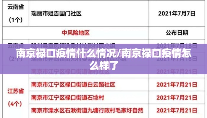 南京禄口疫情什么情况/南京禄口疫情怎么样了