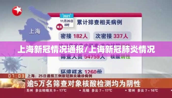 上海新冠情况通报/上诲新冠肺炎情况
