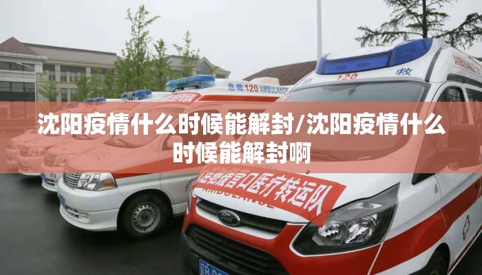 沈阳疫情什么时候能解封/沈阳疫情什么时候能解封啊