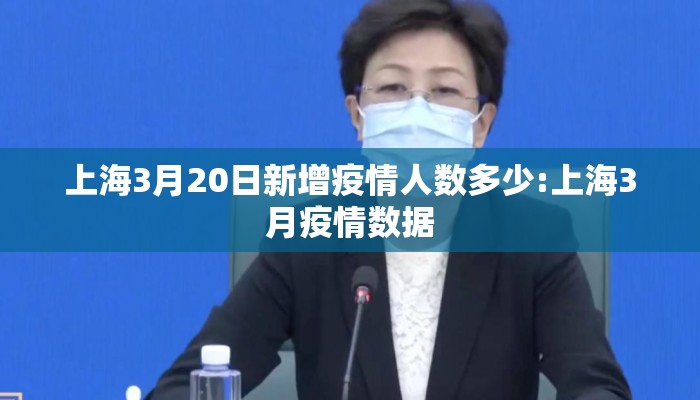 上海3月20日新增疫情人数多少:上海3月疫情数据