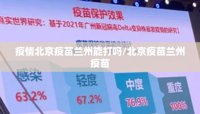疫情北京疫苗兰州能打吗/北京疫苗兰州疫苗