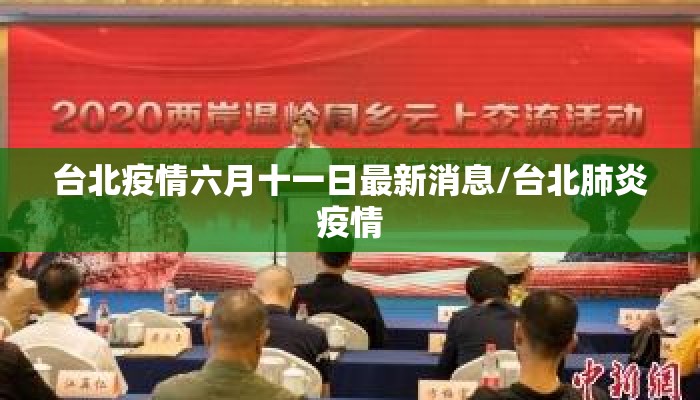 台北疫情六月十一日最新消息/台北肺炎疫情