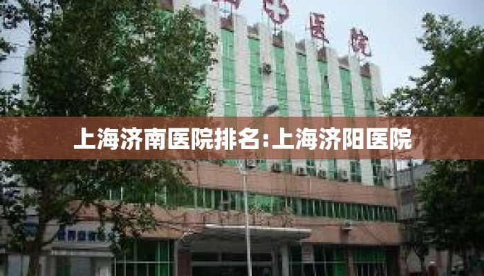 上海济南医院排名:上海济阳医院