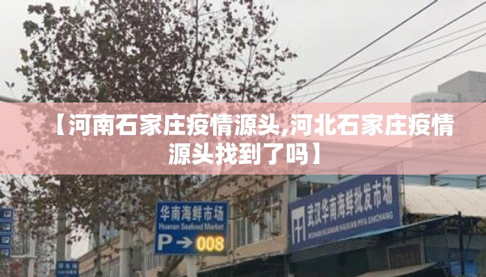【河南石家庄疫情源头,河北石家庄疫情源头找到了吗】