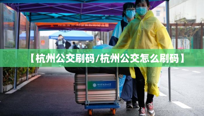 【杭州公交刷码/杭州公交怎么刷码】