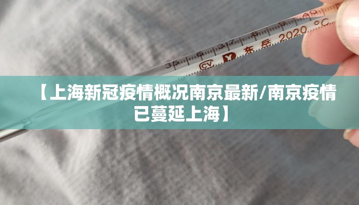 【上海新冠疫情概况南京最新/南京疫情已蔓延上海】