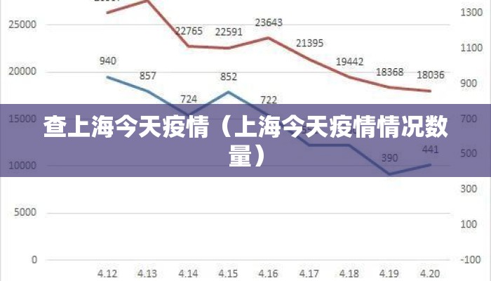 查上海今天疫情（上海今天疫情情况数量）