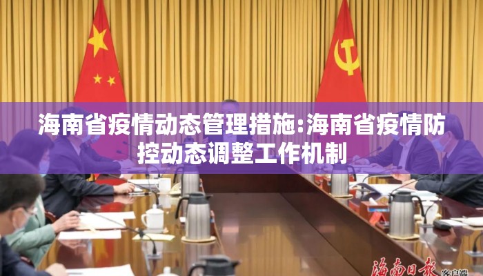 海南省疫情动态管理措施:海南省疫情防控动态调整工作机制 海南省疫情动态管理措施:海南省疫情防控动态调整工作机制