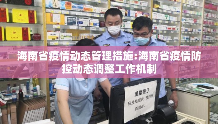 海南省疫情动态管理措施:海南省疫情防控动态调整工作机制 海南省疫情动态管理措施:海南省疫情防控动态调整工作机制