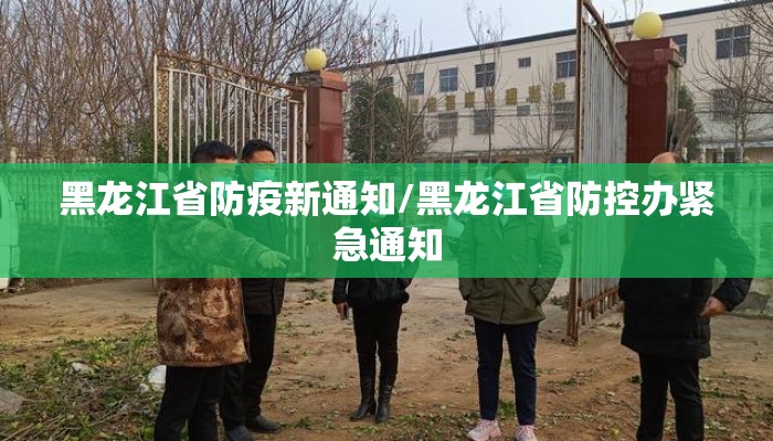 黑龙江省防疫新通知/黑龙江省防控办紧急通知