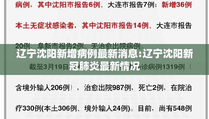 辽宁沈阳新增病例最新消息:辽宁沈阳新冠肺炎最新情况 辽宁沈阳新增病例最新消息:辽宁沈阳新冠肺炎最新情况