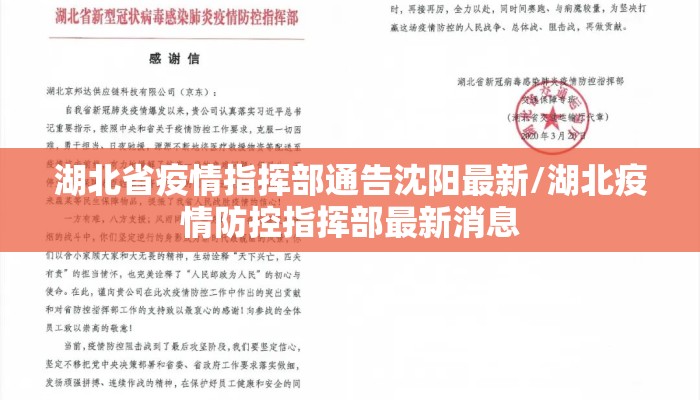 湖北省疫情指挥部通告沈阳最新/湖北疫情防控指挥部最新消息