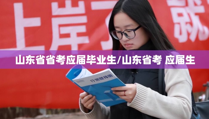 山东省省考应届毕业生/山东省考 应届生