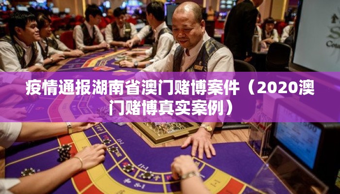 疫情通报湖南省澳门赌博案件（2020澳门赌博真实案例）