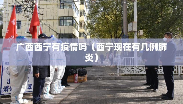广西西宁有疫情吗（西宁现在有几例肺炎）