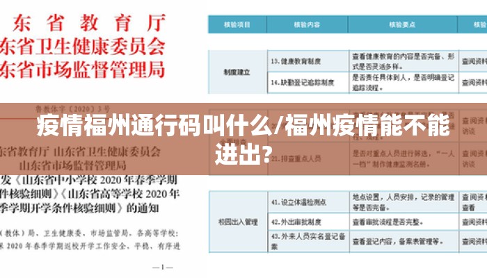 疫情福州通行码叫什么/福州疫情能不能进出?