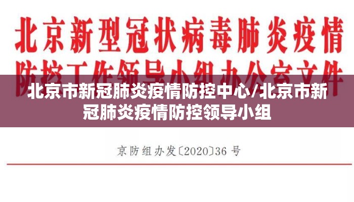 北京市新冠肺炎疫情防控中心/北京市新冠肺炎疫情防控领导小组