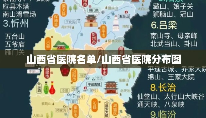 山西省医院名单/山西省医院分布图