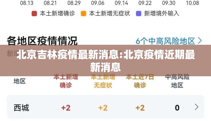北京吉林疫情最新消息:北京疫情近期最新消息