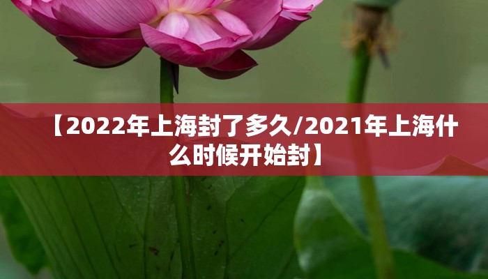 【2022年上海封了多久/2021年上海什么时候开始封】