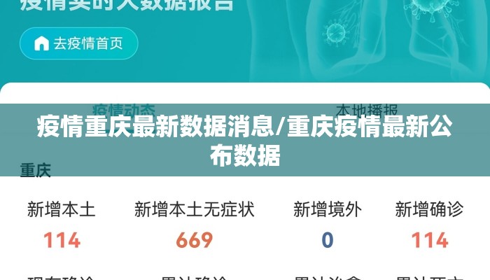 疫情重庆最新数据消息/重庆疫情最新公布数据