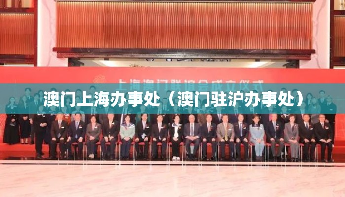 澳门上海办事处（澳门驻沪办事处）