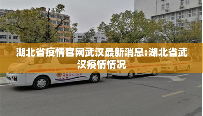 湖北省疫情官网武汉最新消息:湖北省武汉疫情情况