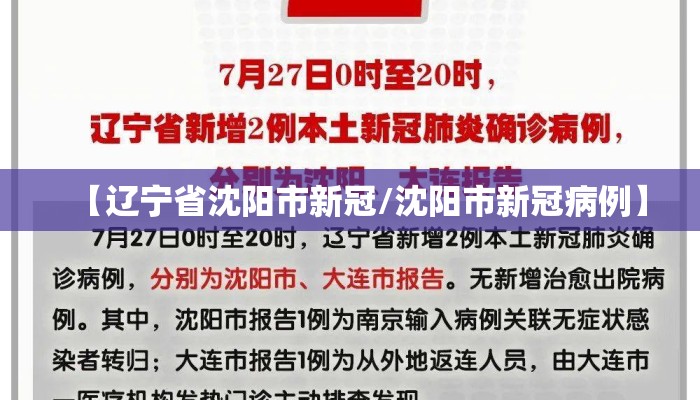 【辽宁省沈阳市新冠/沈阳市新冠病例】