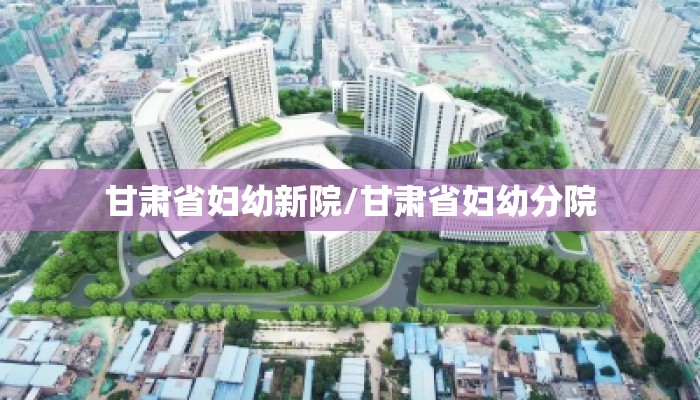 甘肃省妇幼新院/甘肃省妇幼分院