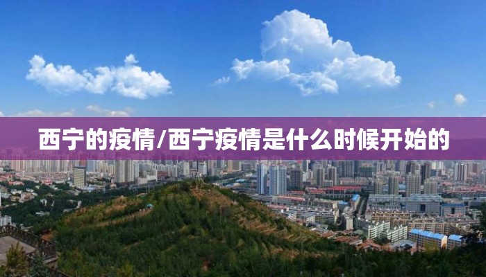 西宁的疫情/西宁疫情是什么时候开始的