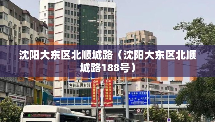 沈阳大东区北顺城路（沈阳大东区北顺城路188号）