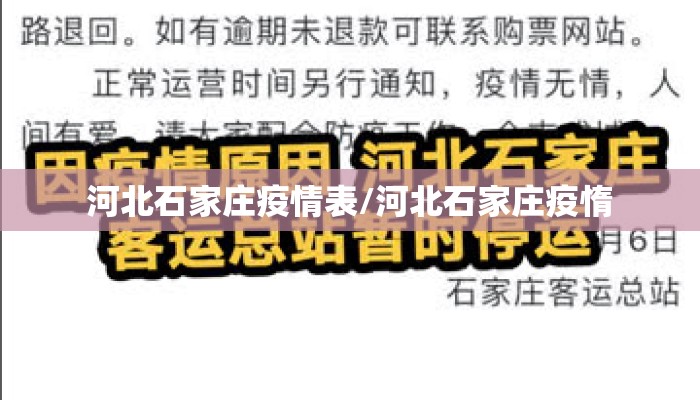 河北石家庄疫情表/河北石家庄疫惰